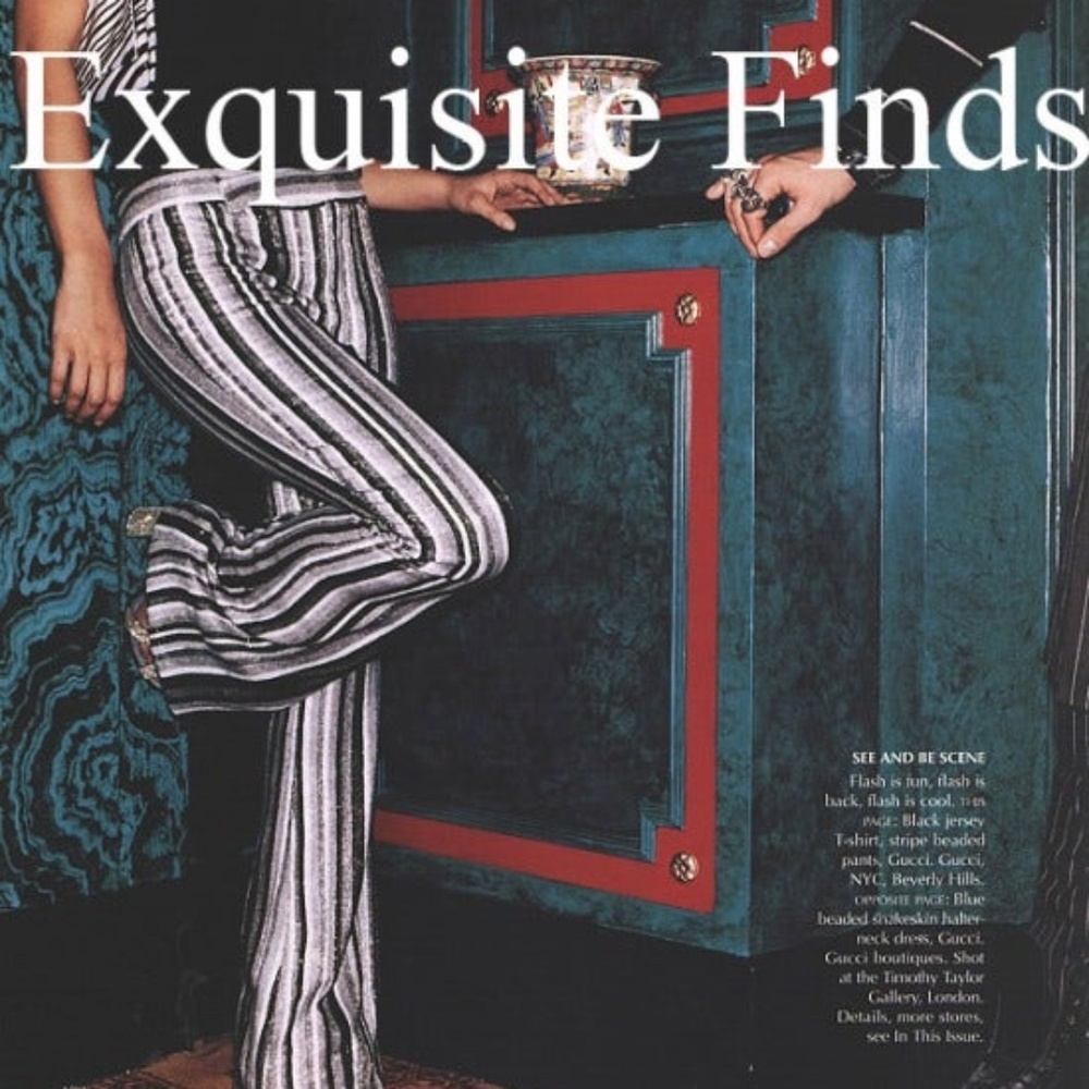 Vintage Gucci - designed by Tom Ford